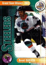 2000-01 UK British Elite Sheffield Steelers #21 Brent Bobyck
