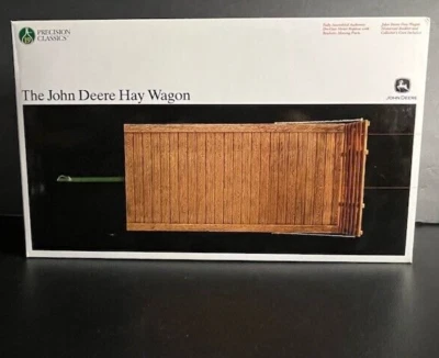 1/16 Ertl Precision Classics #19  John Deere Hay Wagon  - Image 1 of 4