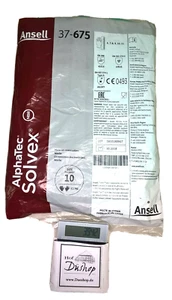 Ansell Solvex 37-675 Schutzhandschuhe Chemie Arbeitshandschuhe 12 Paar - Bild 1 von 5