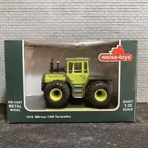 WEISE-TOYS 1018 MB-TRAC 1300 MERCEDES 1/32 NUOVO RARO TRATTORE TERRAREIFEN - Imagen 1 de 3