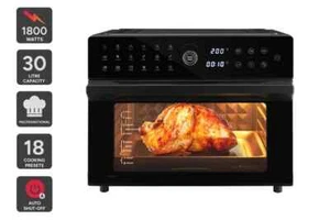 Kogan 30L Digital Air Fryer Oven Dehydrator Roast Rotisserie Bake Defrost Grill - Picture 1 of 1