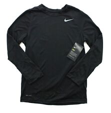 Nike Boy's Legend T-Shirt Youth Dri-Fit Long Sleeve Shirt 840177, MSRP $25