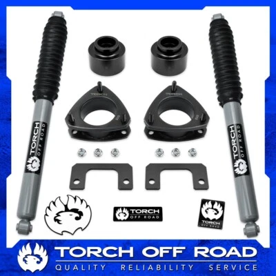 3.5" Front 3" Rear Lift Kit 2007-2020 Chevy GMC Tahoe Yukon Suburban XL Shocks - Image 1 of 4