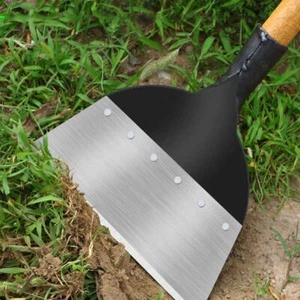Multifunktionale Garten Reinigung Schaufel All-Steel Unkraut Rake Farm Tool DE - Bild 1 von 10