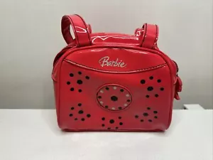 "Mini monedero de vinilo rojo Barbie & Me para niñas - 7""x6""" - Imagen 1 de 8