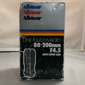 Albinar One-Touch Macro 80-200mm f4.5 Auto Zoom Lens for Pentax KR - Picture 1 of 4