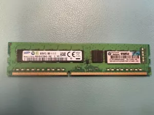 LOT OF 5 HP 713752-081 8GB DDR3 PC3-12800E ECC UDIMM Server Memory RAM - Picture 1 of 2