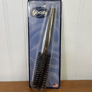 Vintage 1999 Goody Styling Brush Adds Volume  #10108 New Wood Tone Made in USA