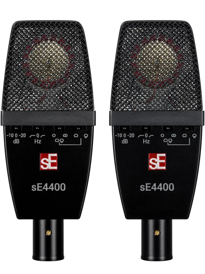 SE Electronics SE4400-PAIR Matched Pair of SE4400 Condenser Microphones - New ! - Image 1 of 1