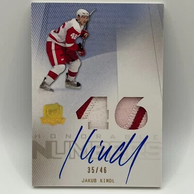 2009-10 Upper Deck The Cup Honorable Numbers Jakub Kindl #KI /46 - Image 1 of 2