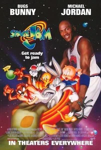 PÓSTER DE PELÍCULA SPACE JAM MICHAEL JORDAN 27X40 1SH - Imagen 1 de 1