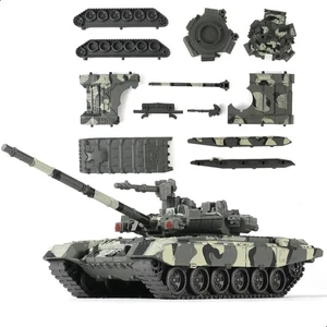 SEBUNAS Serbatoio militare T 90 scala 1/72 kit modello veloce veicolo corazzato - Foto 1 di 24