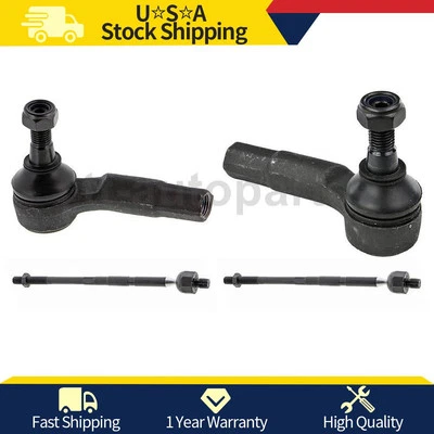 4 шт передний внутренний внешний конец анкерного стержня Mevotech для 1998 Volkswagen Beetle - Изображение 1 из 4