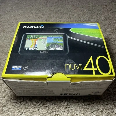Garmin Nuvi 40 4.3-inch Portable GPS Navigator Bundle With Car Mount Included - Image 1 of 4