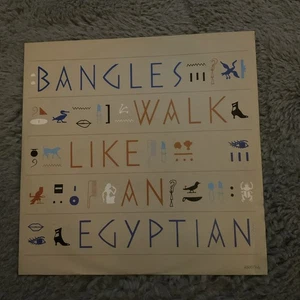 Walk like an Egyptian by The Bangles 12" vinyl CBS cb 161 - Picture 1 of 3