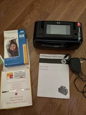 HP Photosmart A620 Series Portable Compact Photo Printer - Image 1 of 4