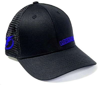 Tampa Bay Lightning NHL MVP Trucker Negro Malla Broden Sombrero Gorra Para Hombre Ajustable Foto 1 de 3