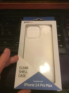 GROOVE   IPHONE  14 PRO  MAX CLEAR SHELL CASE    PROTECTIVE MOBILE - Picture 1 of 1