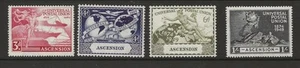 ASCENSION 1949 KGVI SG52-55 UPU Set Fine MINT Cat £8 UK P&P Free - Picture 1 of 2