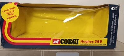 CORGI TOYS, CAJA ORIGINAL para HUGHES 369 HELICÓPTERO, 921, c1975 Foto 1 de 4
