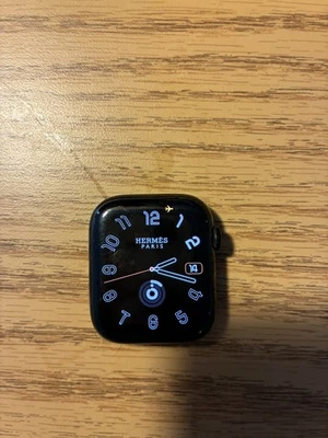 Apple Watch Hermes Series 9, 45mm, Stainless Steel, 64GB, No Band Included - Image 1 of 4