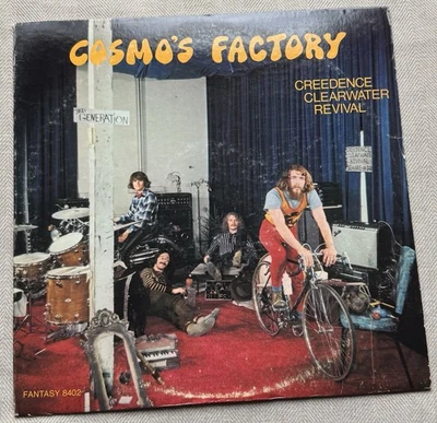 Creedence Clearwater Revival - COSMO'S FACTORY Vinyl LP - Fantasy 8402 - Image 1 of 4