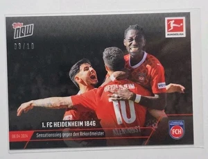 Topps Now Bundesliga 2023-24 - Card 159 - FC Heidenheim Sieg gegen Bayern BLACK - Bild 1 von 1