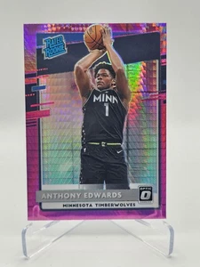 2020-21 Donruss Optic Hyper Pink #151 Anthony Edwards RR RC  - Bild 1 von 2