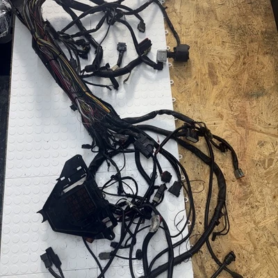 Harley Electra Glide 2010 arnés de cableado principal 71000-10 OEM **dañado** Foto 1 de 4