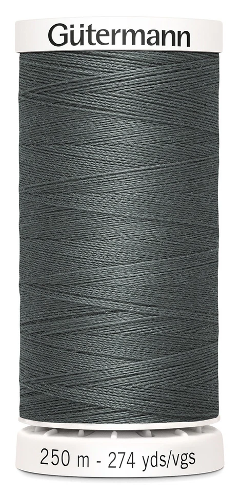 Gutermann 250P-115 Coser-Todo Rosca 274yd-Riel Gris (5Pk) Foto 1 de 1