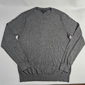 Suéter Banana Republic Seda Cachemira Cuello Redondo Gris Talla M - Imagen 1 de 10