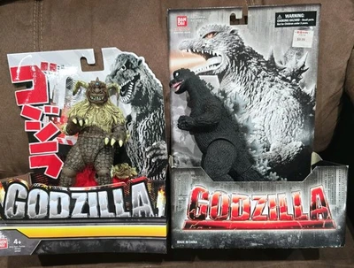 Bandai Godzilla Movie King Caesar #97907 & Bandai Godzilla Final Wars #91810 - Image 1 of 4