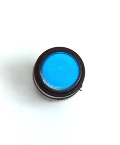 100pc Pilot light AD212 Blue Led Lamp φ12mm 12mm Soldering AC DC 24V Shinohawa - Picture 1 of 2