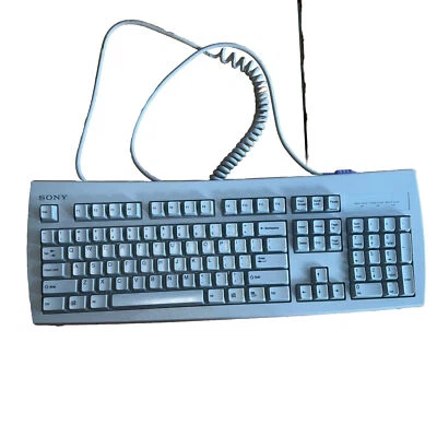 SONY KB-7923 175928911 PS/2 Sony Vaio Computer Keyboard L80 - Image 1 of 2