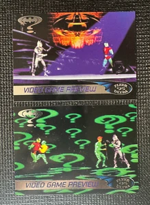1995 Fleer Ultra Batman Forever - Akklaim Video Game Tip - 2 Card Set - CLEAN! - Bild 1 von 2