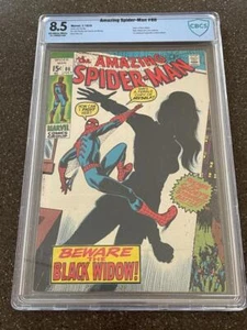 Amazing Spider-Man #86 CBCS 8,5 páginas blancas/blancas origen de la viuda negra - Imagen 1 de 3