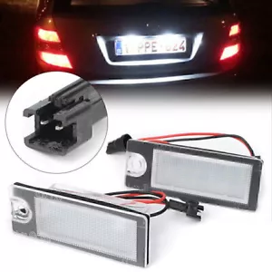 LED License Plate Number Lights Car Lamp For Volvo V70 XC70 S60 S80 XC90 - Picture 1 of 9