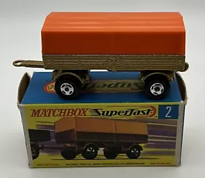 1970 Matchbox Superfast Mercedes Trailer #2 - Picture 1 of 12