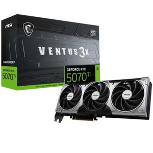 MSI GeForce RTX 5070 Ti 16G Ventus 3X OC - NEU & OVP - Händler - Afbeelding 1 van 8