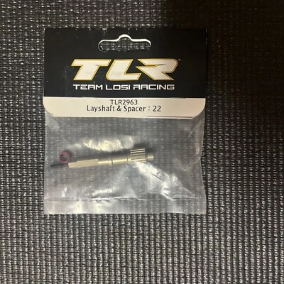 Team Losi Racing 22 1/10 Scale Buggy Layshaft & Spacer TLR2963 - Image 1 of 2
