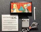 Nintendo DS Lite System - Onyx Black - Tested Stylus & Charger Pokemon League