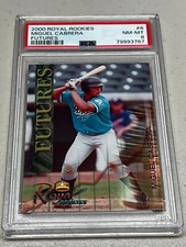 2000 Miguel Cabrera Royal Rookies Limited Edition - PSA 8 Rookie RC Super Rare 6