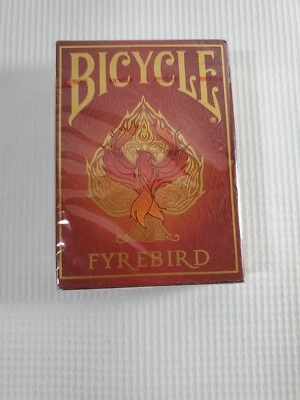 Bicycle Fyrebird Playing Cards Poker Size Deck New - Image 1 of 3