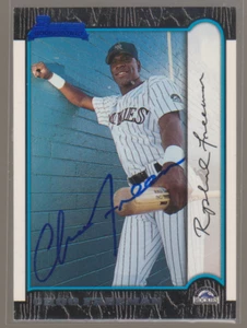 Autographed 1999 Bowman Choo Freeman - Rockies - Picture 1 of 1