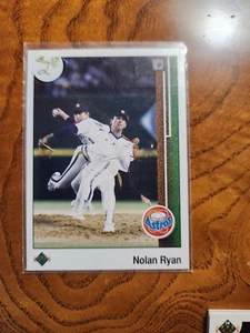 Tarjeta de béisbol 1989 Upper Deck - Nolan Ryan - # 145 - Houston Astros - Imagen 1 de 1