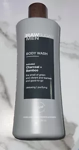 Raw Sugar Men's Body Wash, Activated Charcoal and Bamboo, 25 fl oz - Picture 1 of 2
