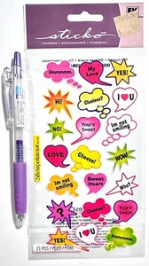 Sticko Assorted Captions Stickers Scrapbooking Card Making Embellishment - Picture 1 of 1