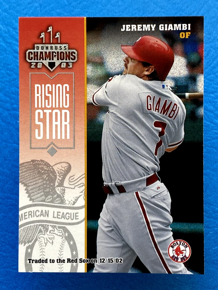2003 Donruss Champions Jeremy Giambi #196 - Image 1 of 2