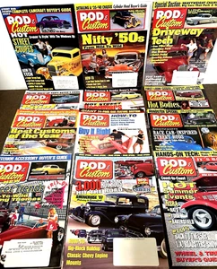 Rod And Custom Magazine 1997 Full Year Lot Set Of 12 Street Car Racing Hot Rod - Picture 1 of 14