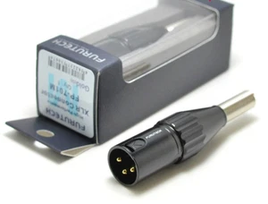 Enchufe conector Furutech 3 pines XLR enchapado en oro FP-701M(G) macho/FP-702F(G) hembra - Imagen 1 de 4